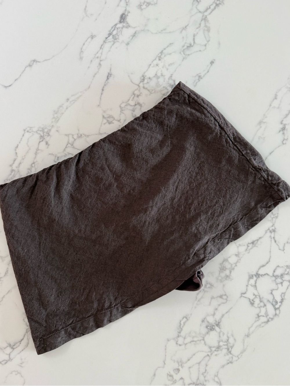 Free People Free-Est My Little Micro Mini Skort - Double Espresso - Size Large - Picture 5 of 9